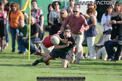 2015-05-09 Rugby Lyons Settimo Milanese U16-Rugby Varese 1004